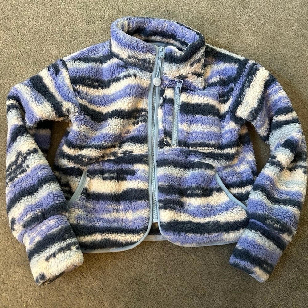 Athleta Girl zip up sweater. Size XS